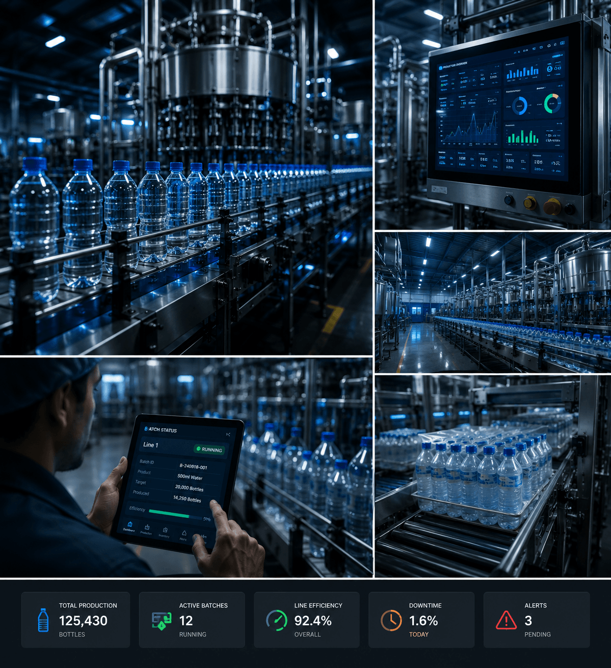 Kenby Operations System Interface Showcase